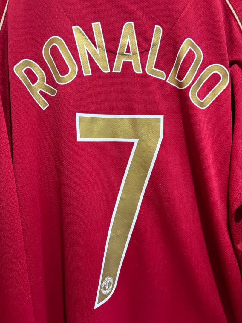 06-07 マンチェスター・ユナイテッド クリスティアーノ・ロナウド 長袖 CL