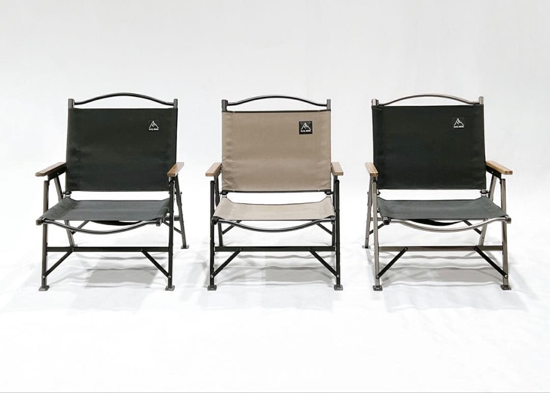 あ*ゃ様 3点セット ラーテルワークス アウトドアチェア ブラック グレー ウォ
