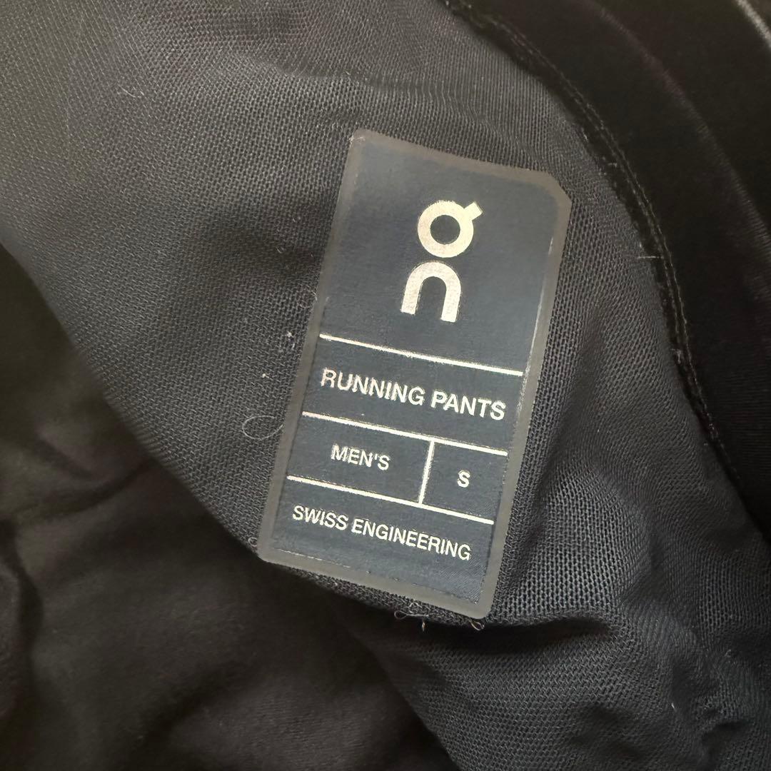 【ON】美品 トレーニングパンツ 定番商品 ブラック Sサイズ メンズ