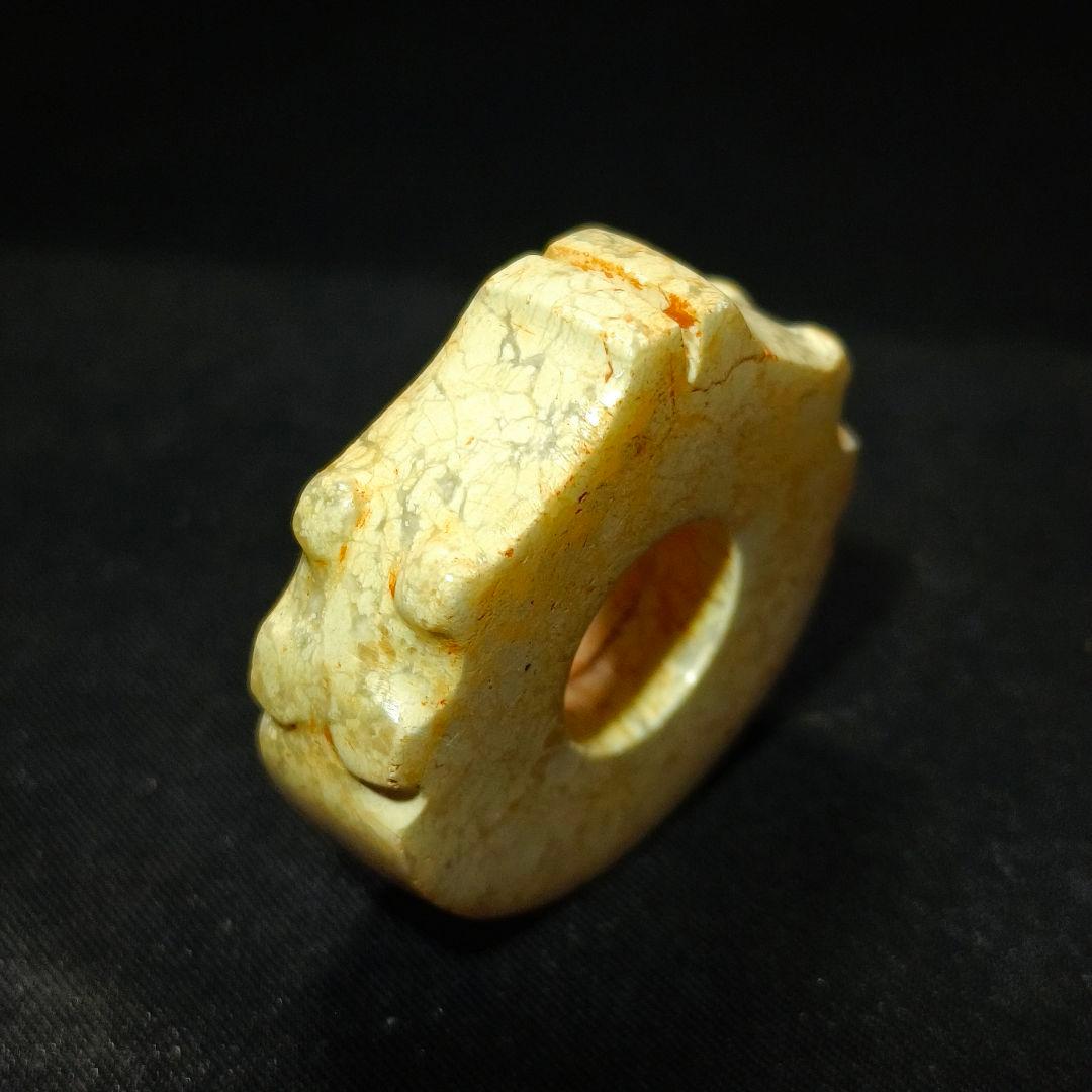 良渚玉琮 玉器 中国骨董 璧形玉佩 良渚文化 雕工璧 古美術 蒐集家放出 古玉