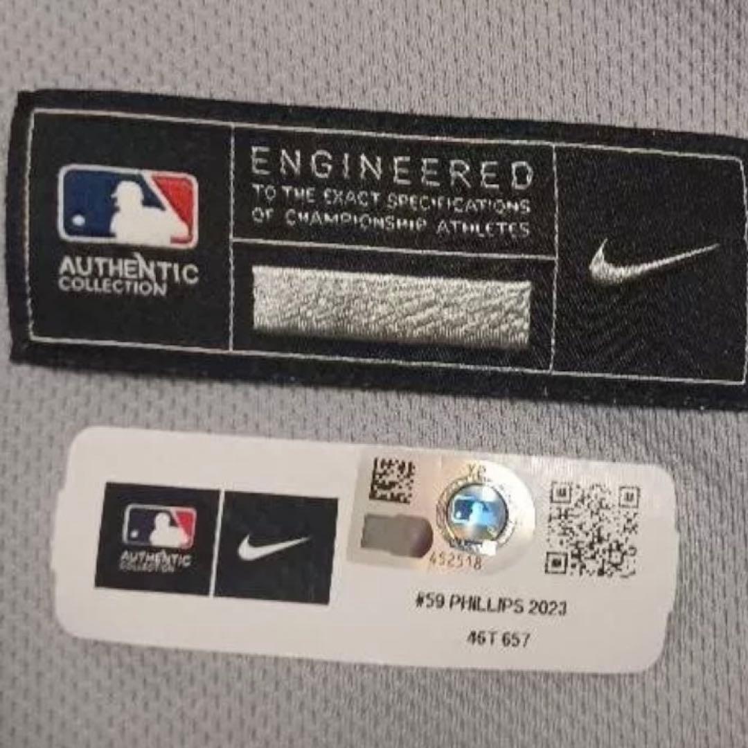 ドジャース フィリップス 2023年 実使用ユニフォーム MLB 証明 大谷翔平