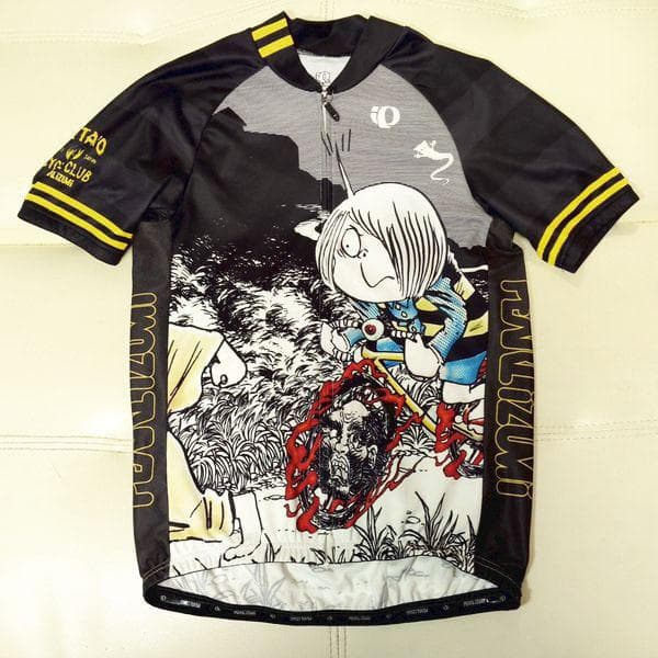 ゲゲゲの鬼太郎 パールイズミ サイクルジャージ L PEARL iZUMi