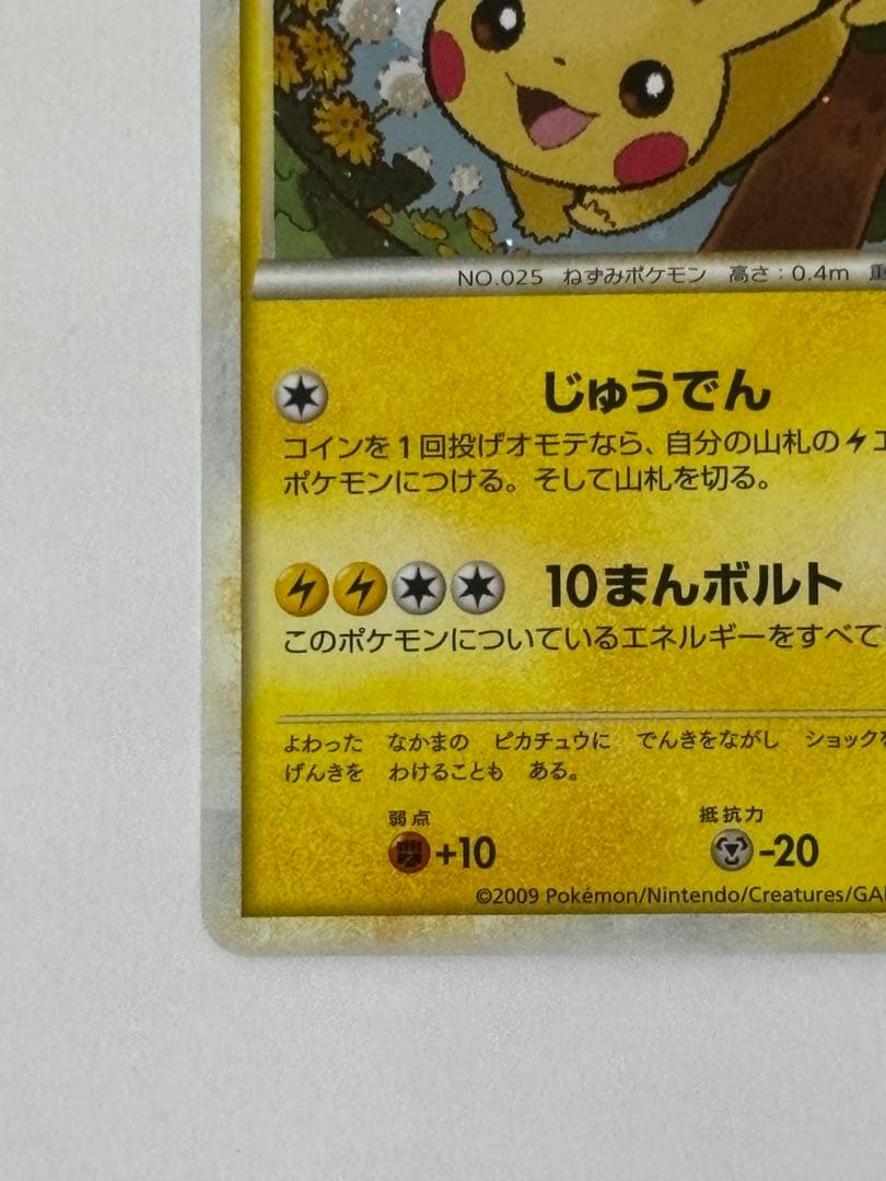 ピカチュウ（ポケモンだいすきクラブ ゴールドランク）019/L-P