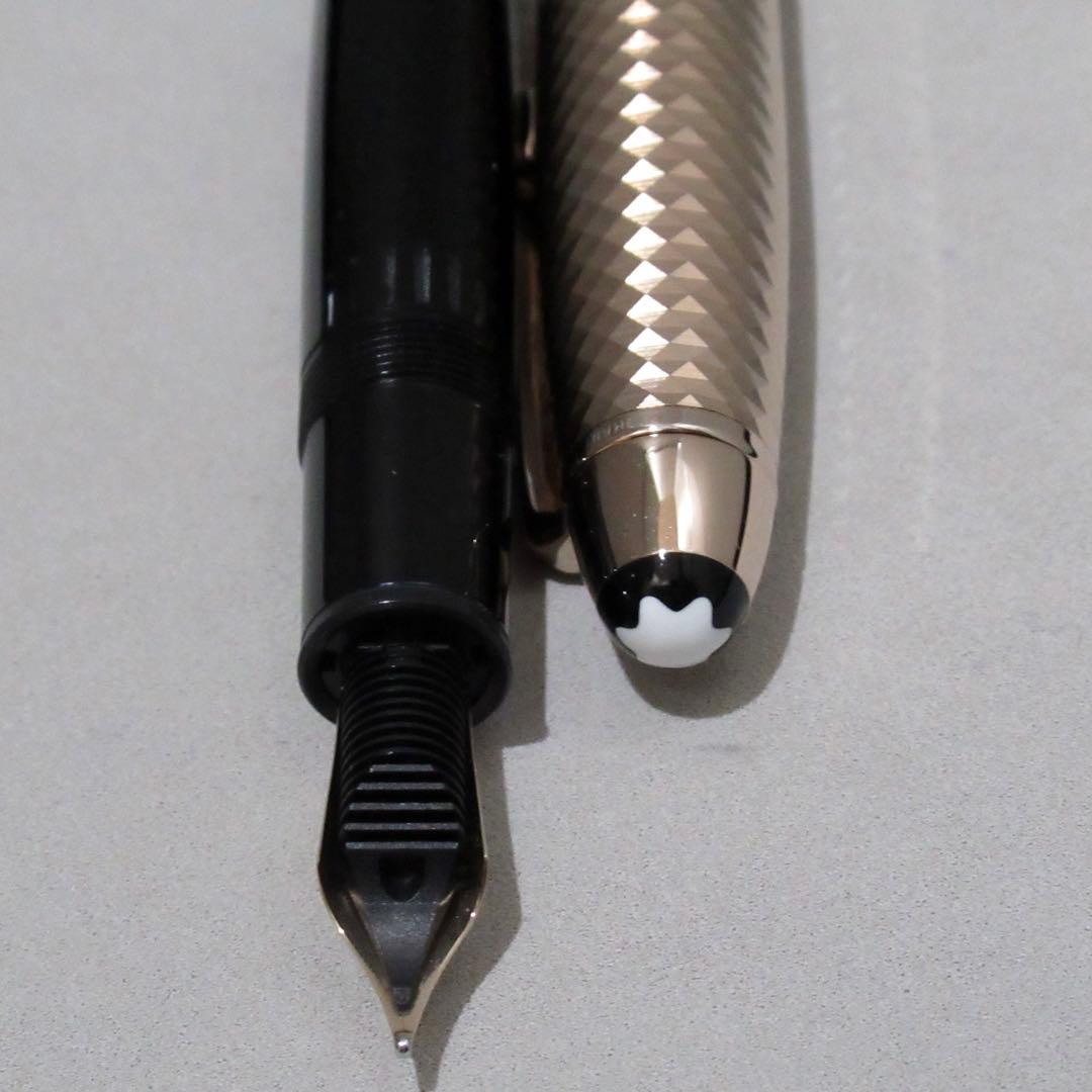 モンブラン 万年筆 146 ジオメトリックディメンション ドゥエ 105984