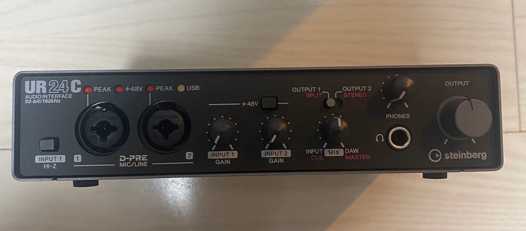 Steinberg UR24C オーディオインターフェイス　美品
