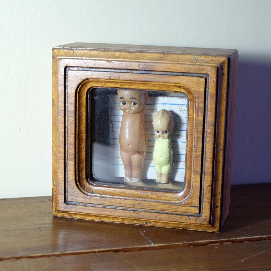 キューピー／飾り／セルロイド