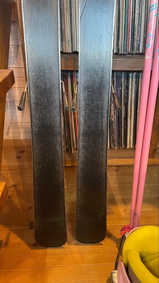 カービングスキー板96cmセットストックBXB子供ジュニアキッズ女の子ピンク