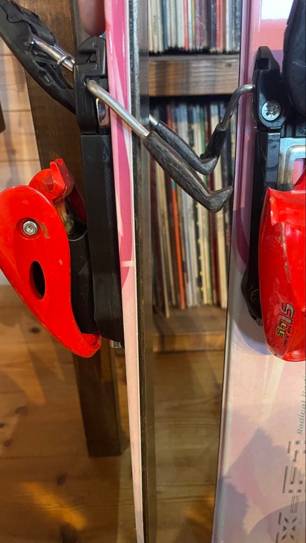 カービングスキー板96cmセットストックBXB子供ジュニアキッズ女の子ピンク