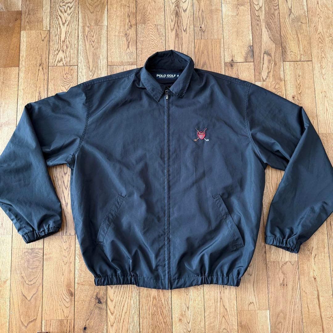 さ*ん様 90s POLO GOLF ラルフローレン ナイロン スイングトップ