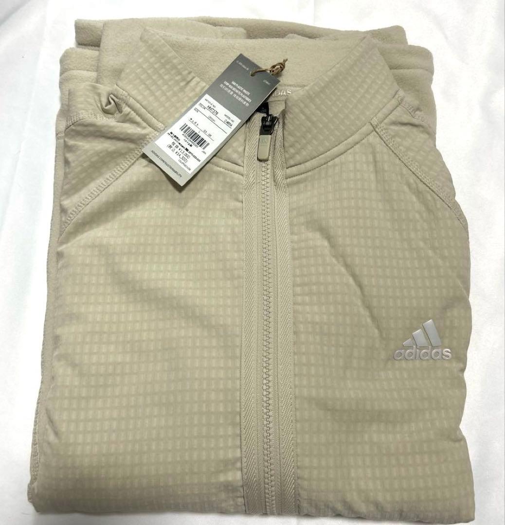 ✨週末限定価格✨【新品未使用】アディダスゴルフフルジップ 撥水フリースジャケット