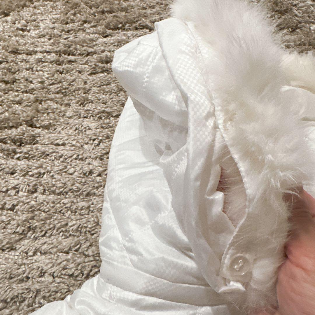 【上下セット】Callaway ホワイト キルティング 中綿 アウター/スカート