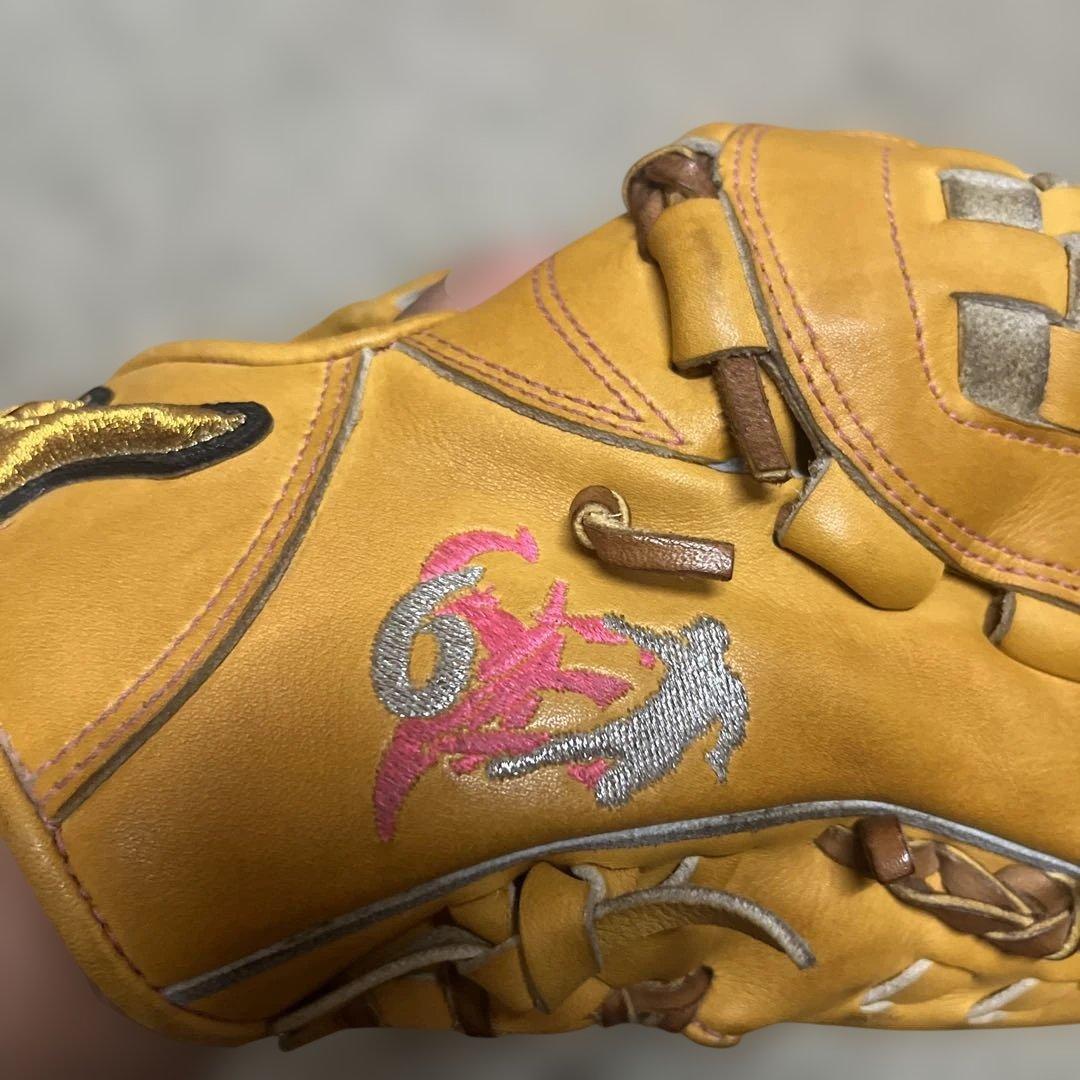 ミズノプロ 梵英心さん実使用(支給)グラブ