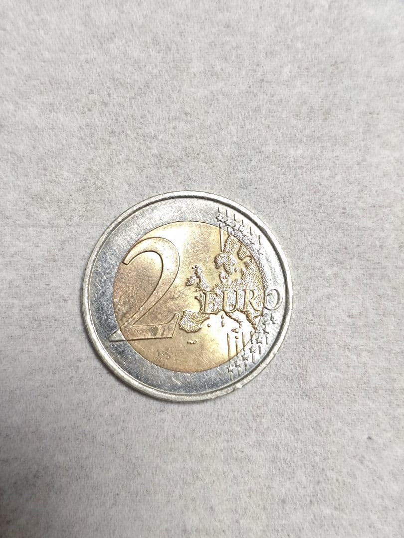 フランス 2ユーロ 硬貨