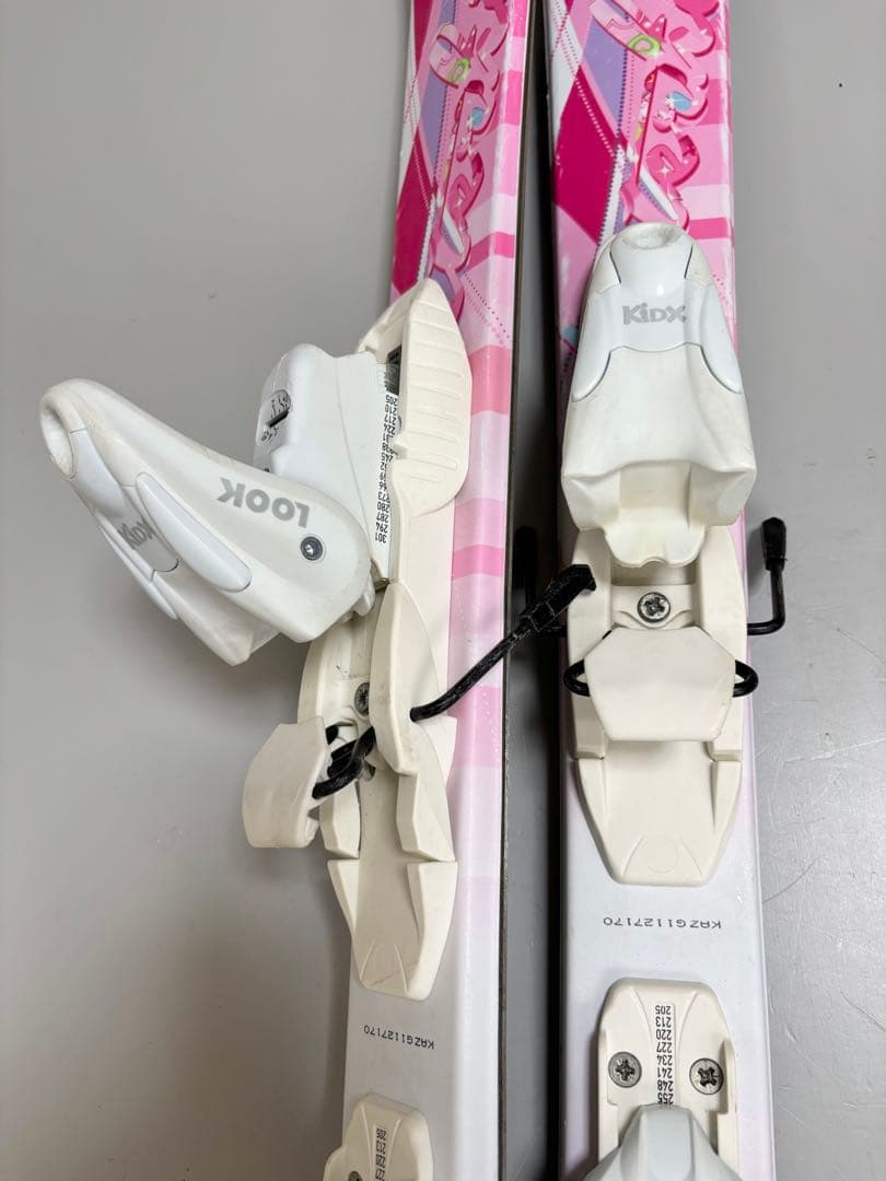 KAZAMA ジュニアスキーセット　板117cm／ブーツ21cm