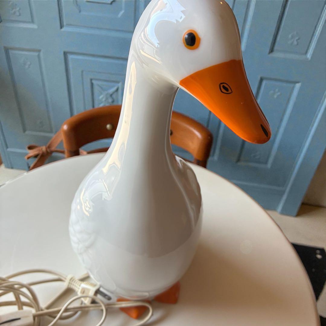 アヒル　ライト　照明　ヴィンテージ　あひる　昭和レトロ