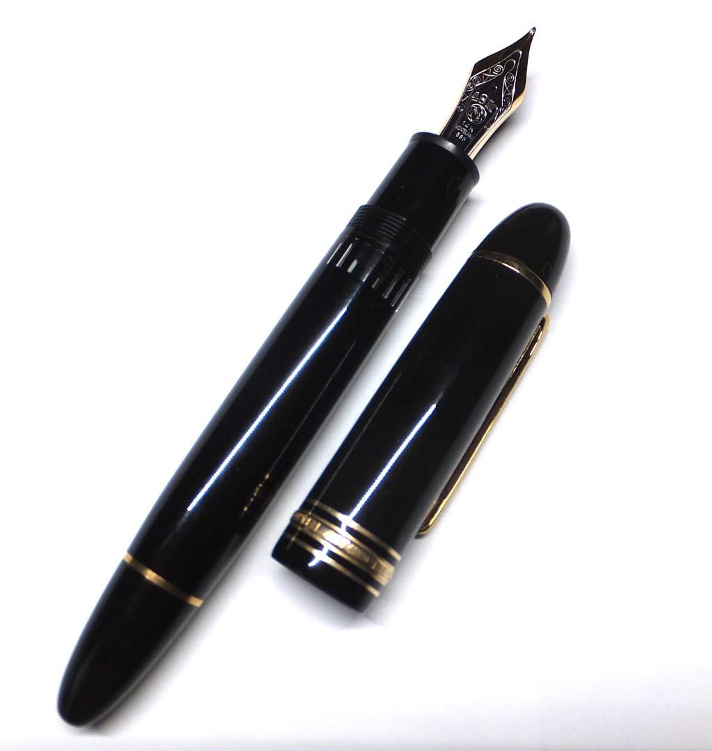 希少マイスターシュテュック149 中白　2段エボナ 1980年代中期 M字幅