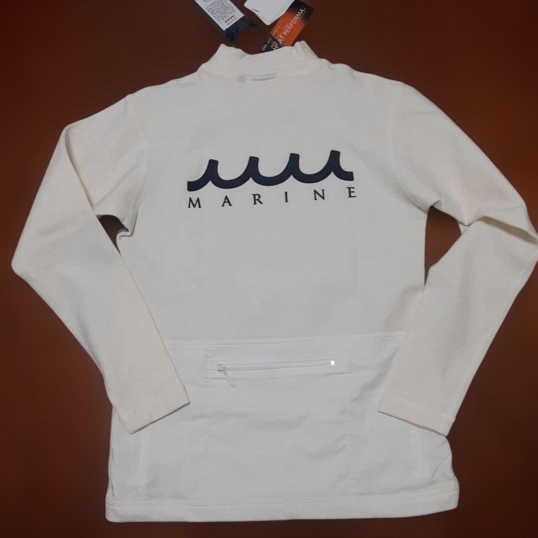 新品　MUTA MARINE 長袖ハイネック　裏起毛トレーナー0