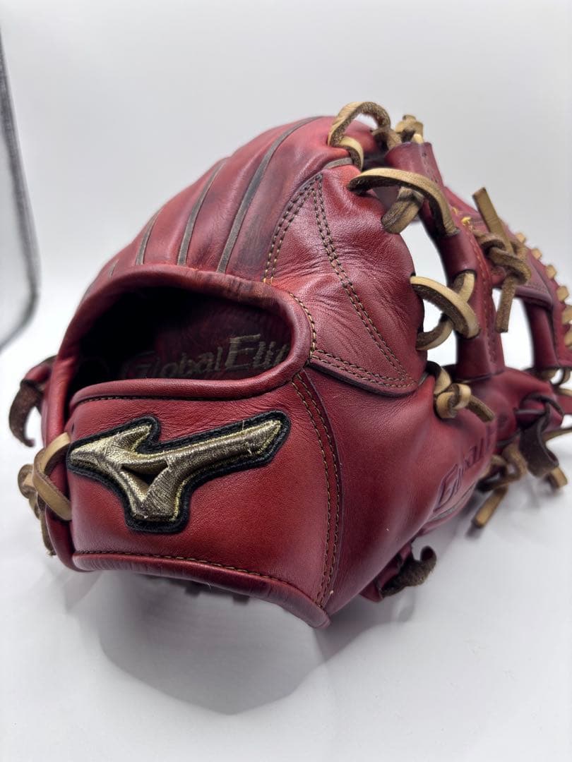 【即戦力】ミズノ グローバルエリート 硬式用 内野手グラブ　おまけ付き