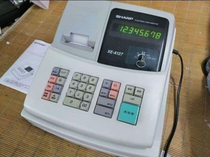 シャープレジスター　XE-A127　簡単便利特殊　送料込　357199