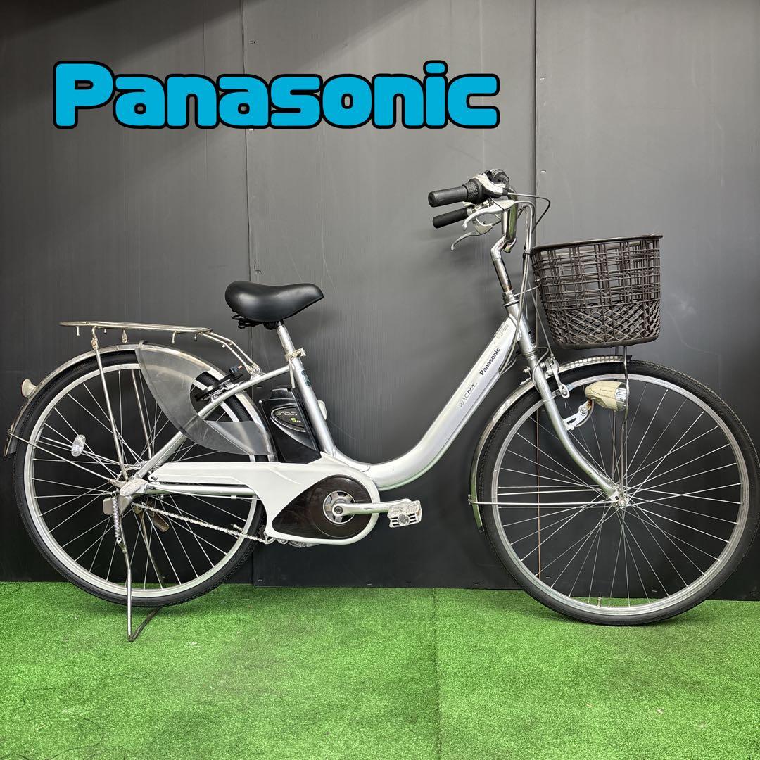 電動自転車 Panasonic Lithium vivi NX シルバー　99★