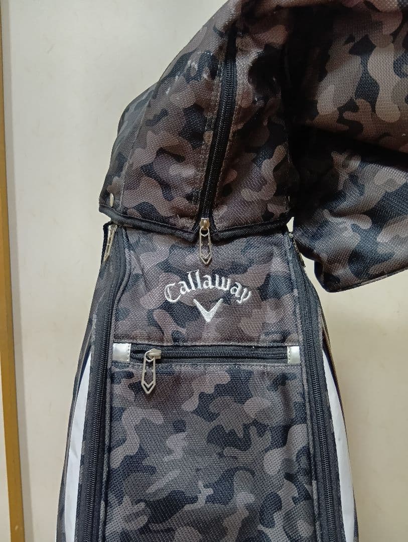 キャロウェイ キャディバッグ トート シューズケース 迷彩柄