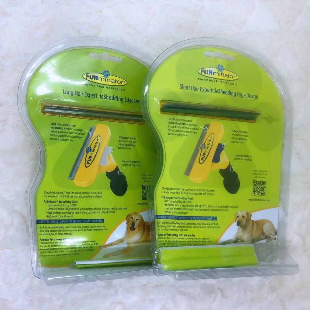 専用犬用ブラシ抜け毛　ファーミネーター代替品　ペット用品　トリミング