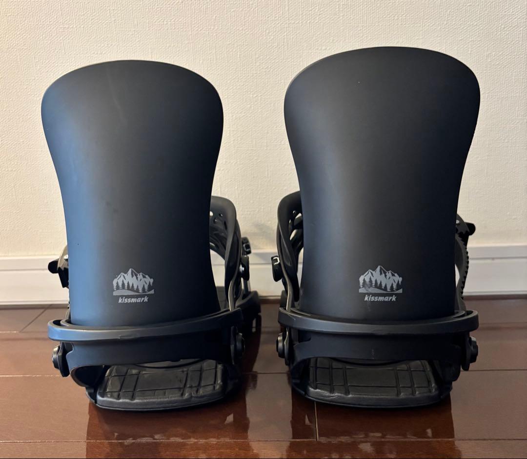 kissmark スノーボード ビンディング ユニセックスMサイズ ブラック
