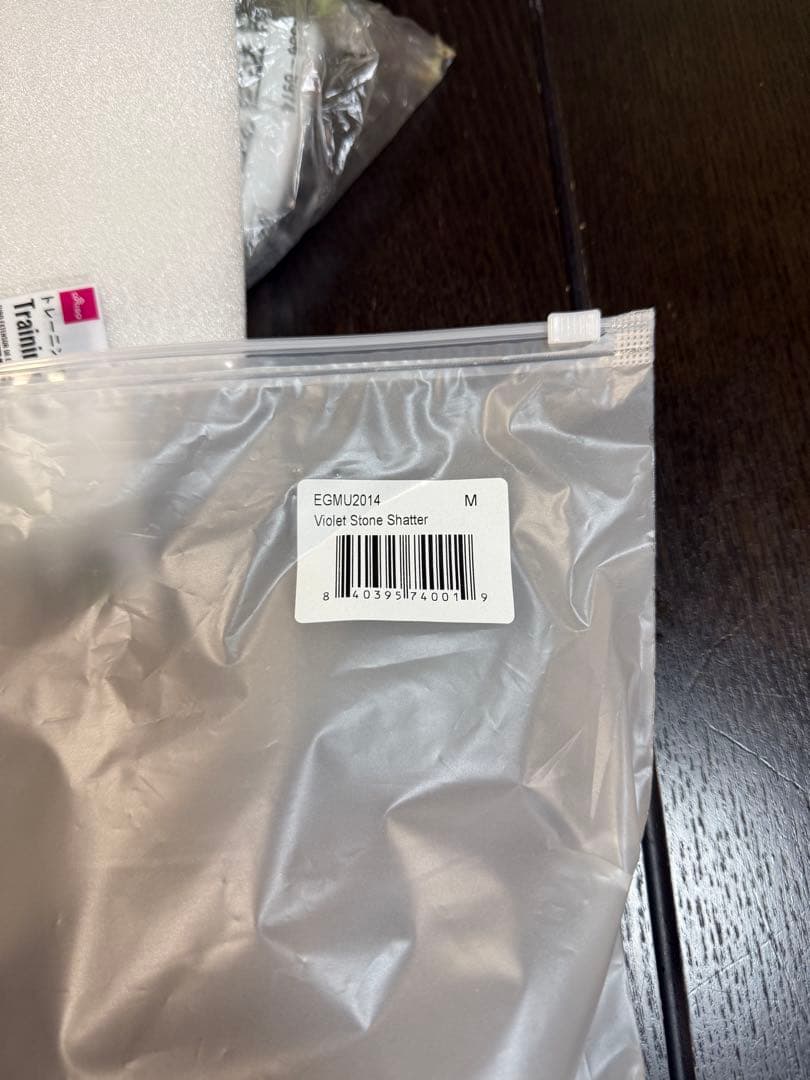 イーストサイドゴルフ　紫グラフィック半袖シャツ　M