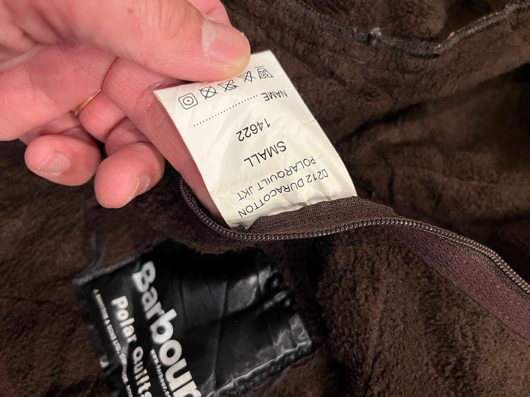 Barbour バブアー デュラコットン・ポーラーキルト・ジャケット