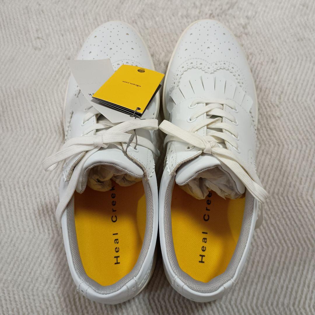 新品未使用　ヒールクリーク　ビブラムソール　25.5 ゴルフシューズ