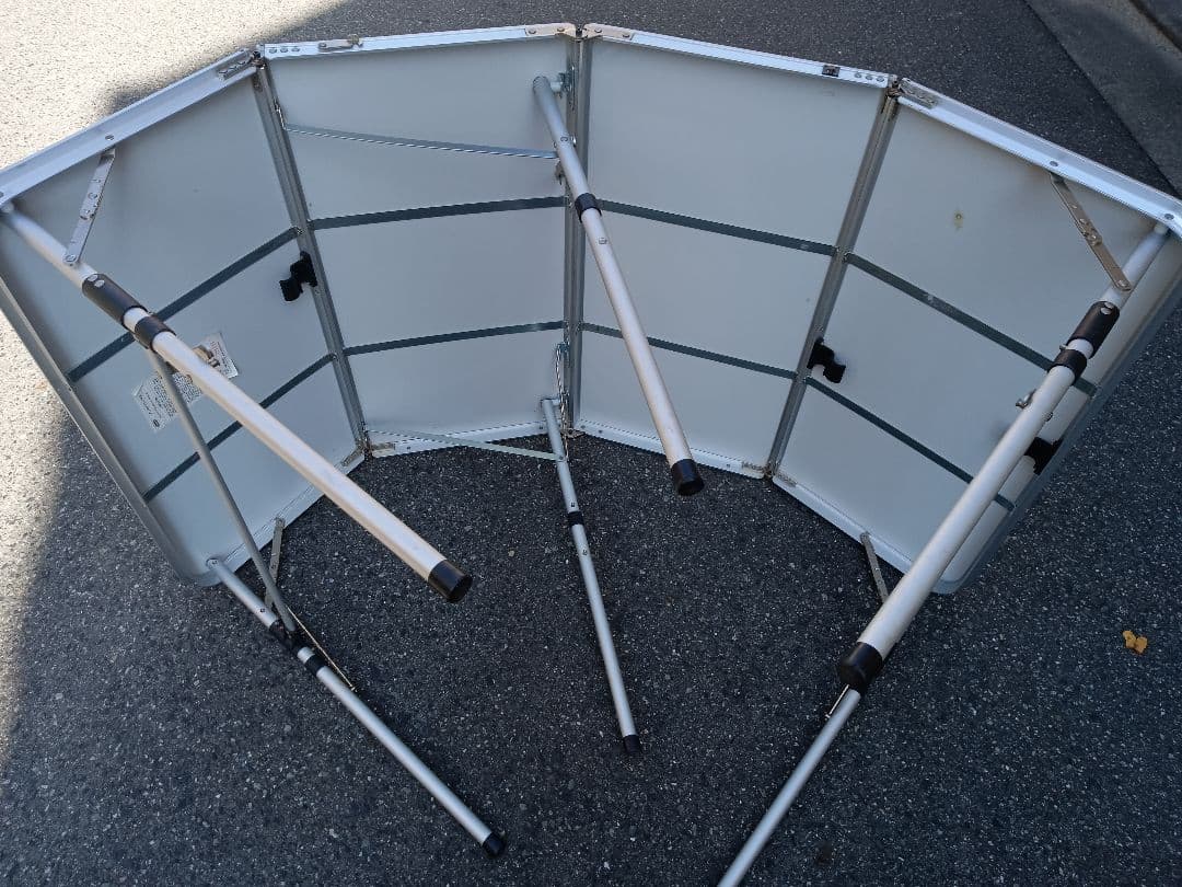 【Coleman】スリム四折テーブル 収納ケース付