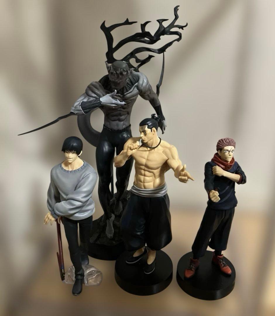 一番くじ呪術廻戦 渋谷事変 B賞C賞ラストワン賞E賞　4体セット