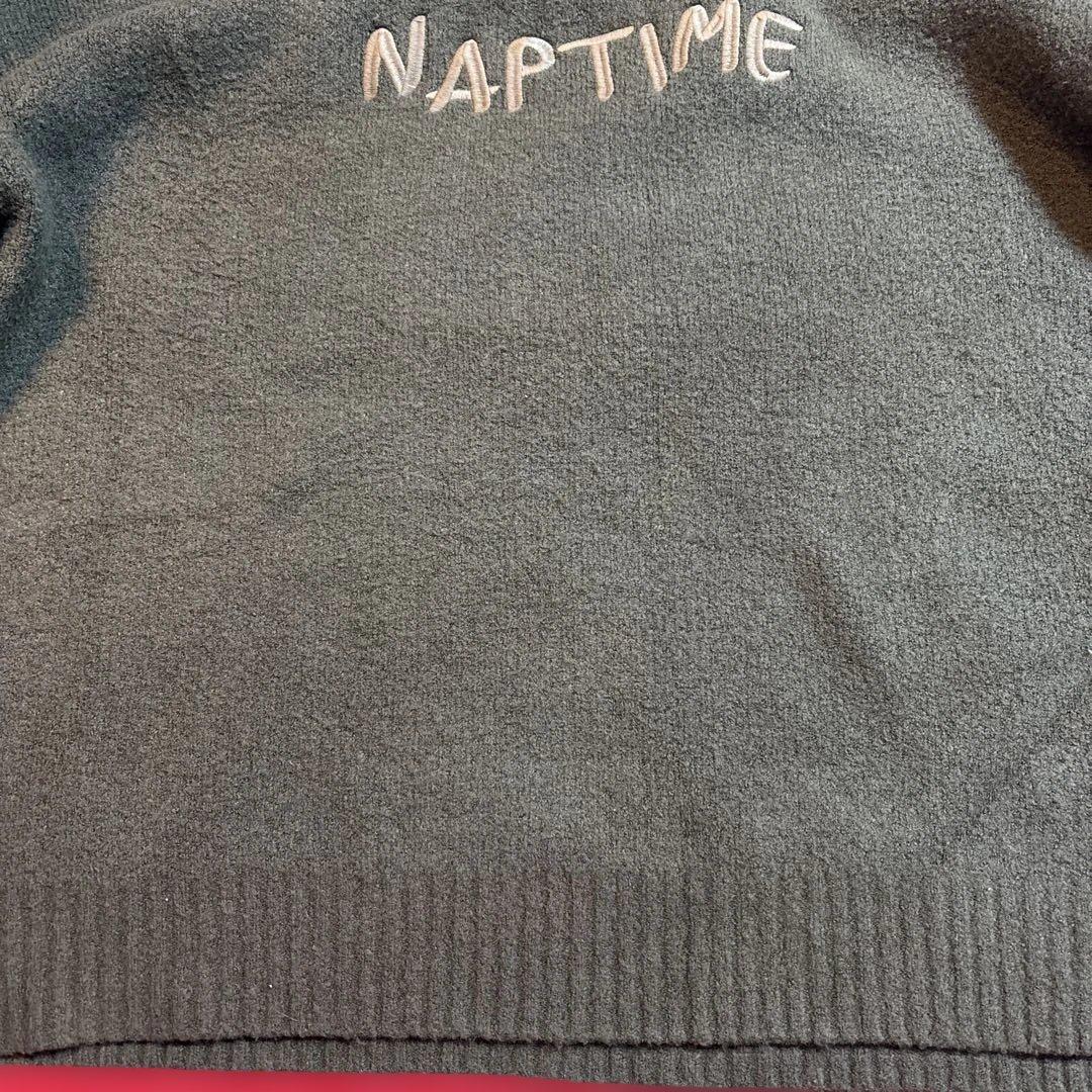 ナップタイム　naptime. Nissy ニット　プルオーバー　カーキ