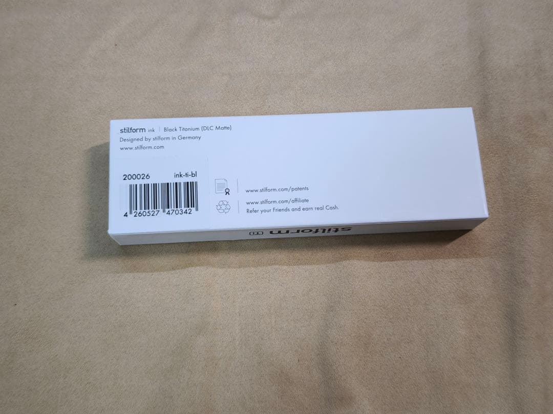 stilform INK Titanium DLC 太字/専用チタンニブ極細