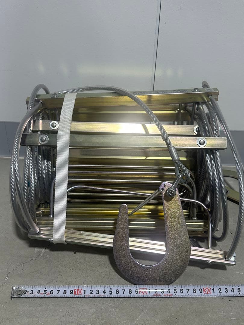 未使用　金属製避難はしご　5.8m ワイヤーラダー　美品　国家検定合格品　防災