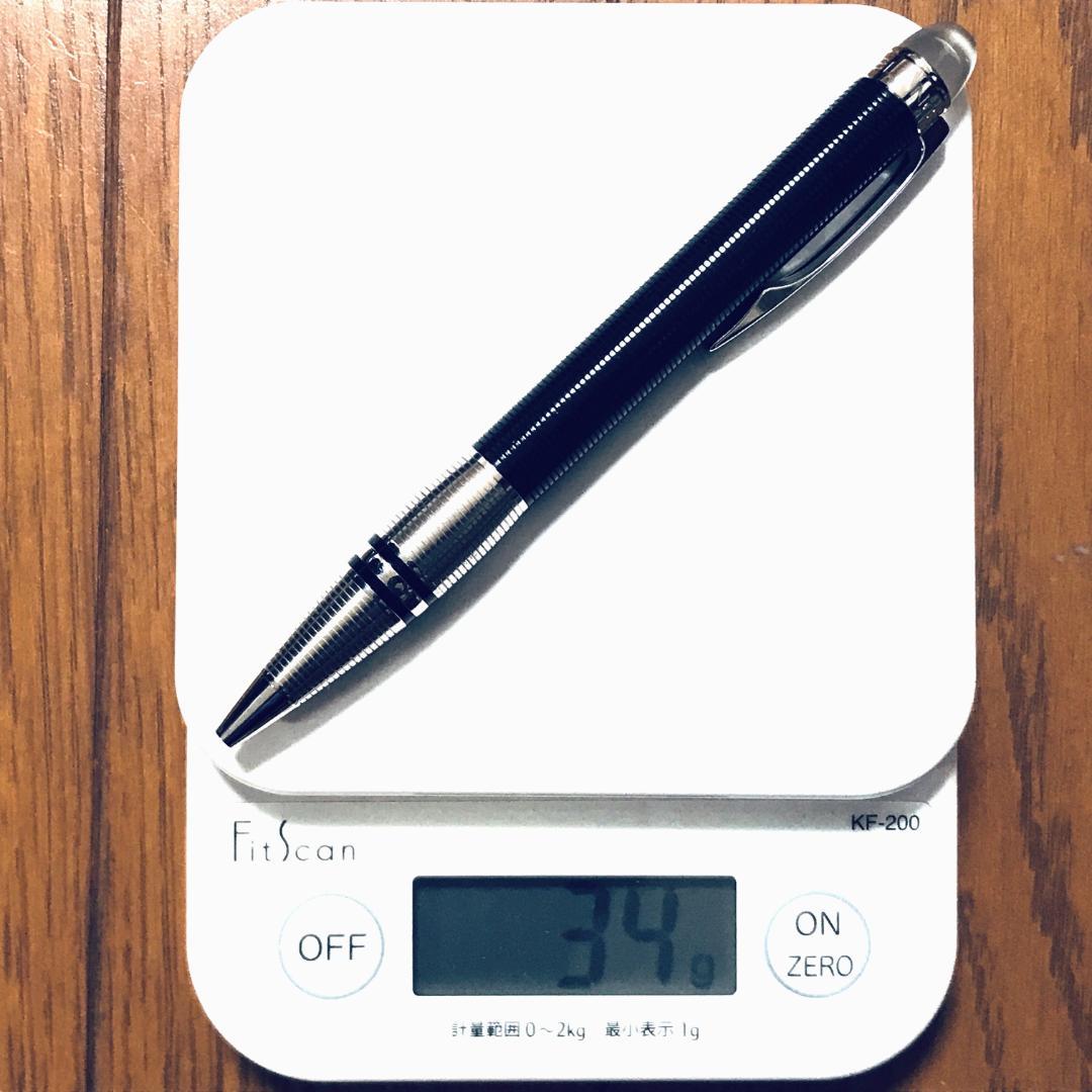 147.モンブラン　スターウォーカー　ドゥエ　ブラック/メタル　OH済み