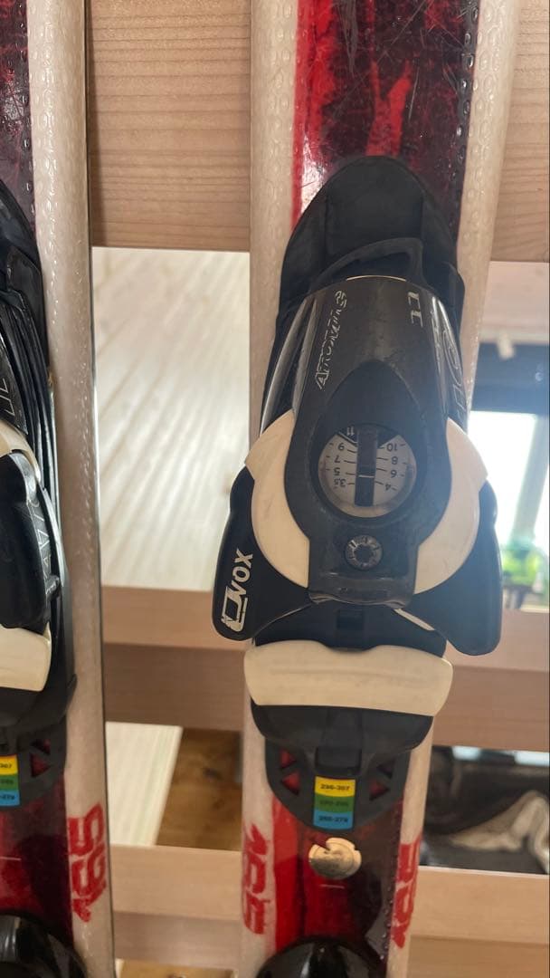 カービングスキー板アトミック大人男性ATOMIC165cmセットジュニア子供女性