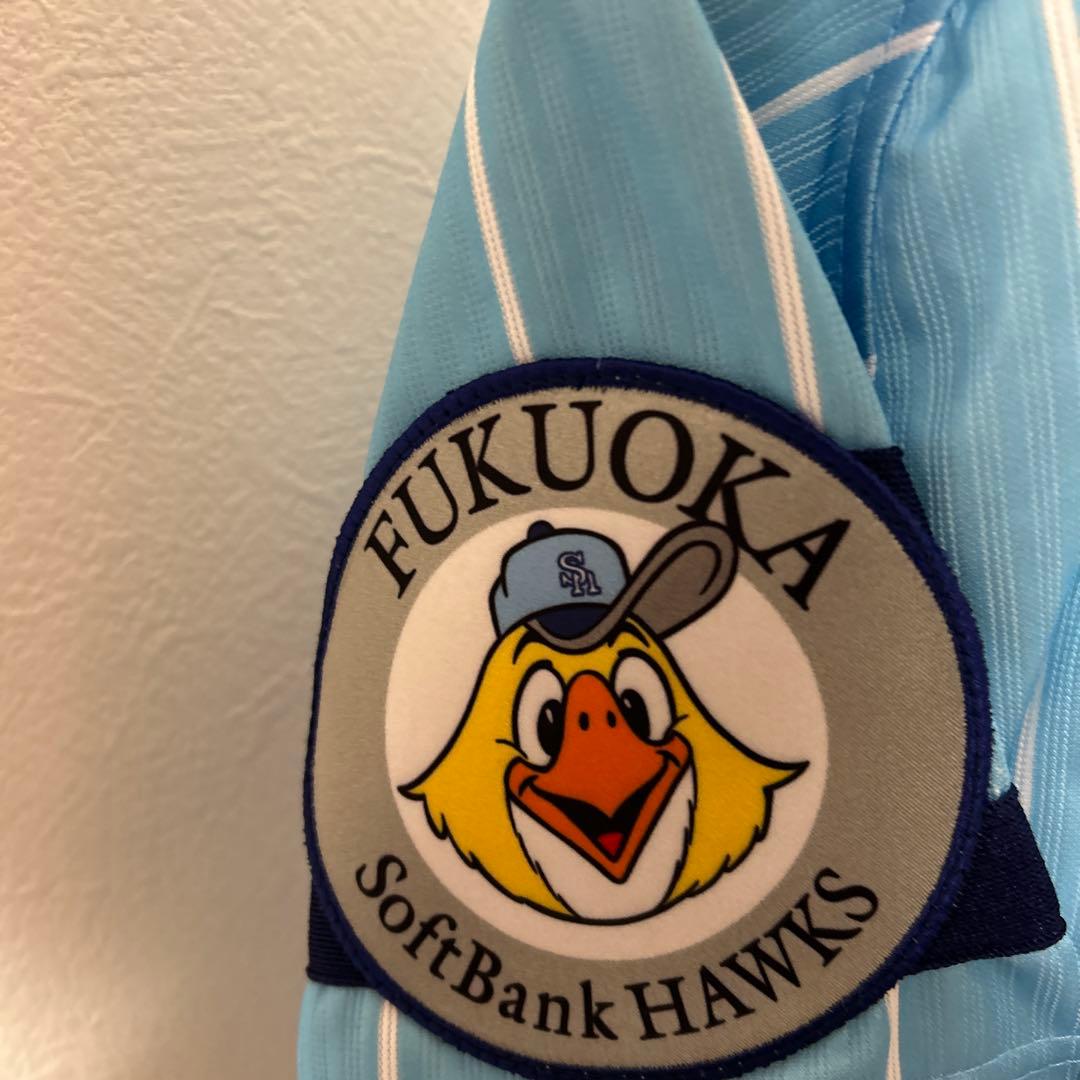 【新品】福岡ソフトバンクホークス　#6 今宮健太選手　刺繍 ユニホーム　M