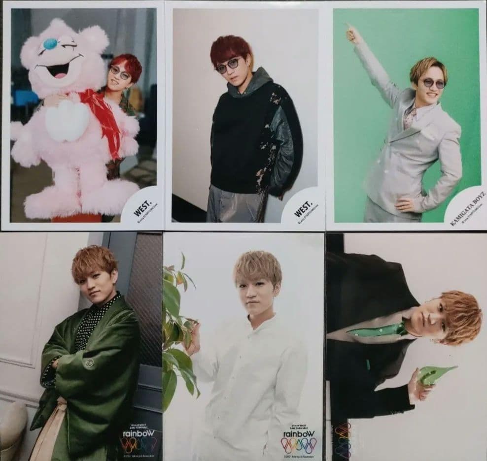 神山智洋 ジャニーズWEST WEST. 公式写真 ① ソロ 個人のみ