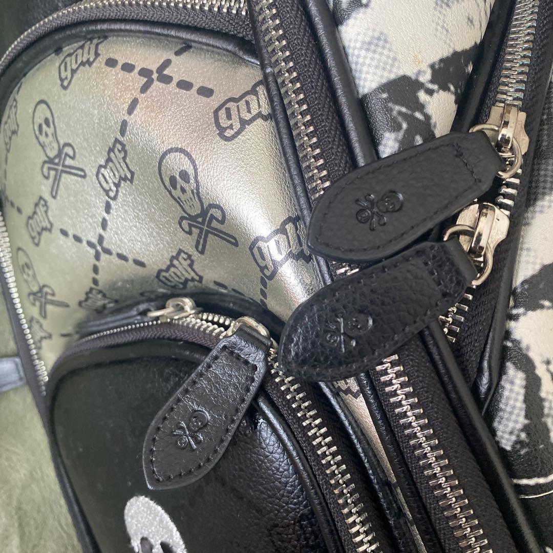 s*a様 MARK & LONA キャディバッグ シルバー