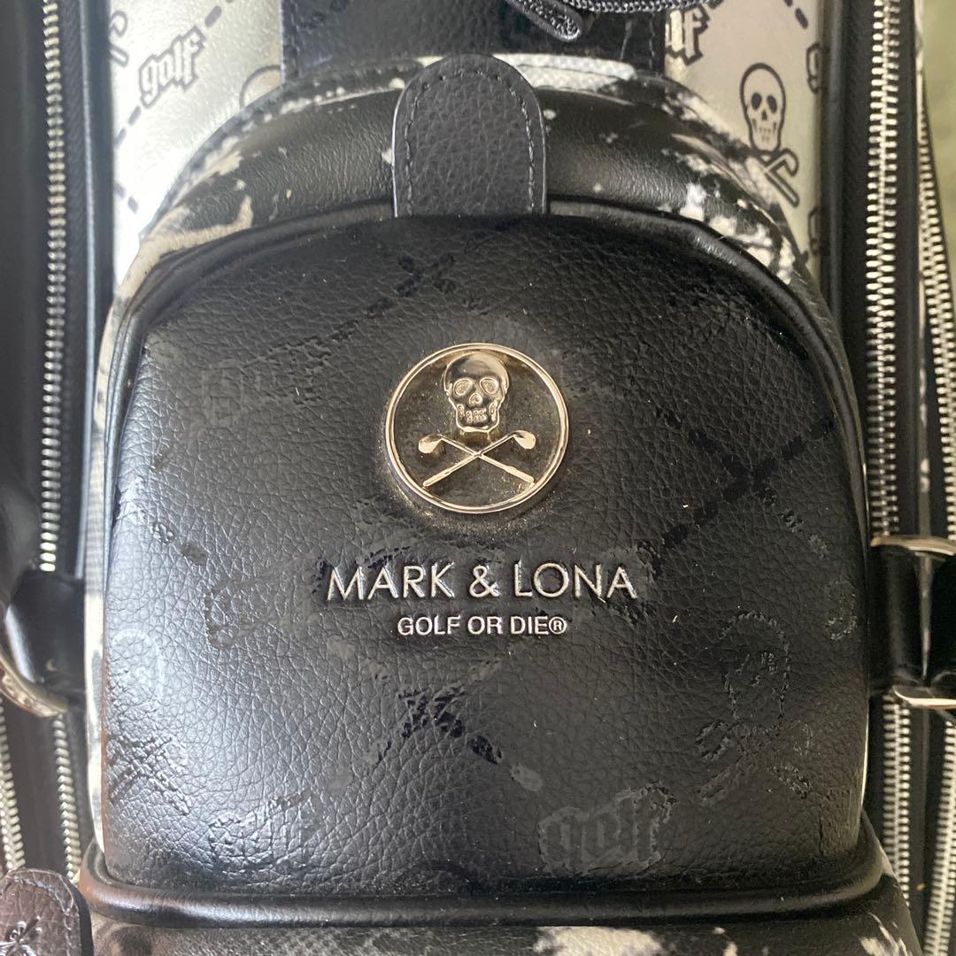 s*a様 MARK & LONA キャディバッグ シルバー