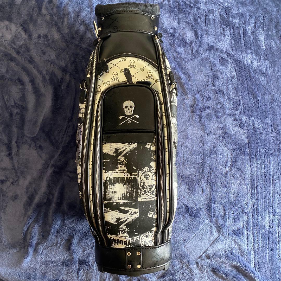 s*a様 MARK & LONA キャディバッグ シルバー