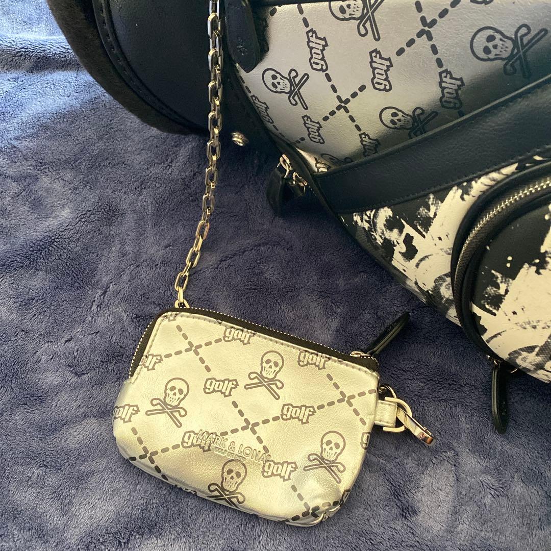 s*a様 MARK & LONA キャディバッグ シルバー