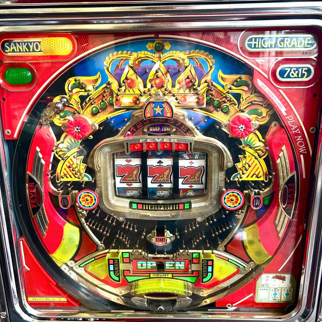 パチンコ実機 「フィーバークイーン2 」動作確認済 現状品