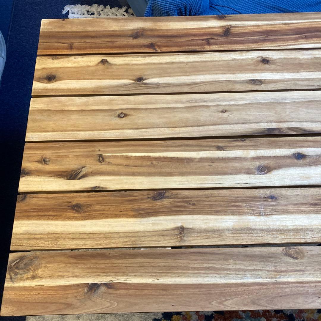 CAPTAIN STAG CS￼クラシックス FD リビングテーブル　折り畳み