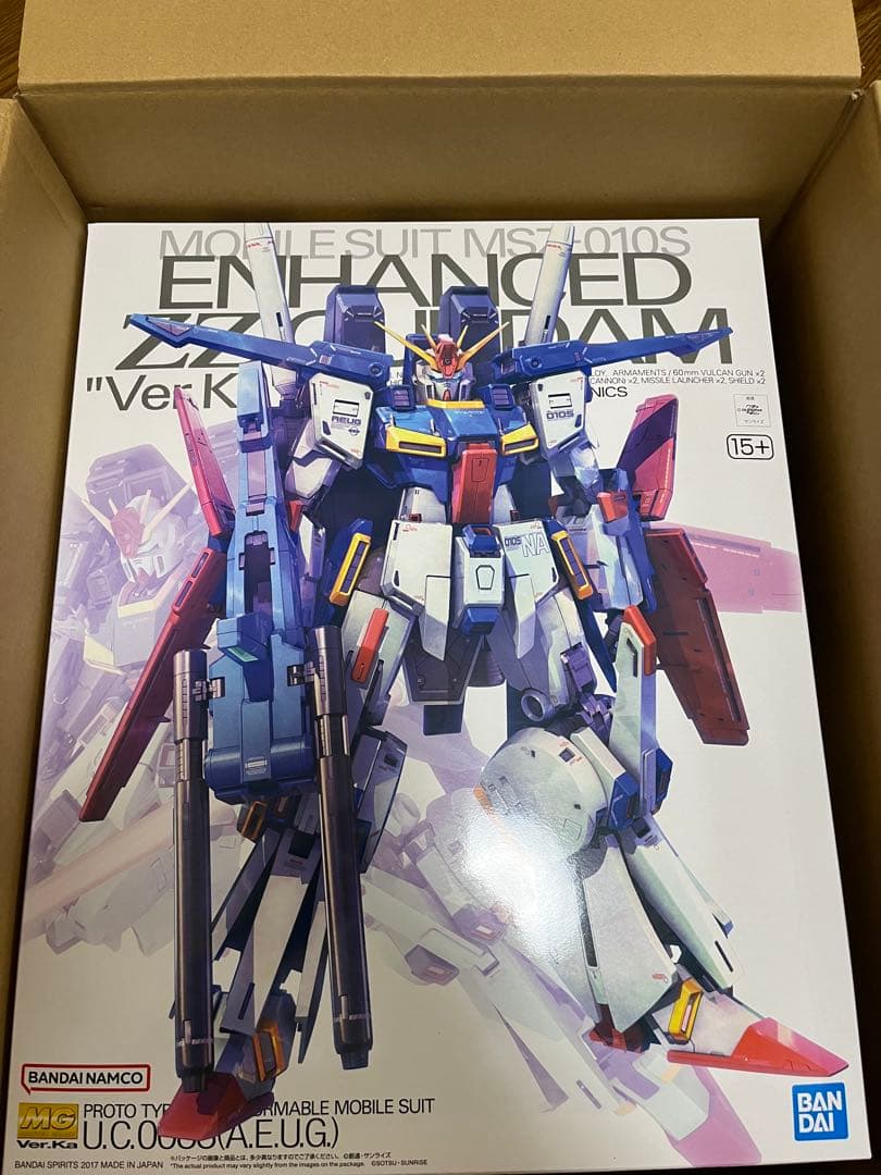 MG 1/100 MS-1015 強化型ダブルゼータ