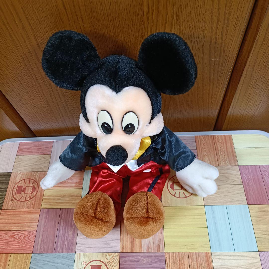 ミッキーマウス ぬいぐるみ レトロ　当時モノ