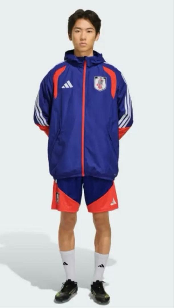 サッカー日本代表 ティロ26 ジャケット・ショートパンツ