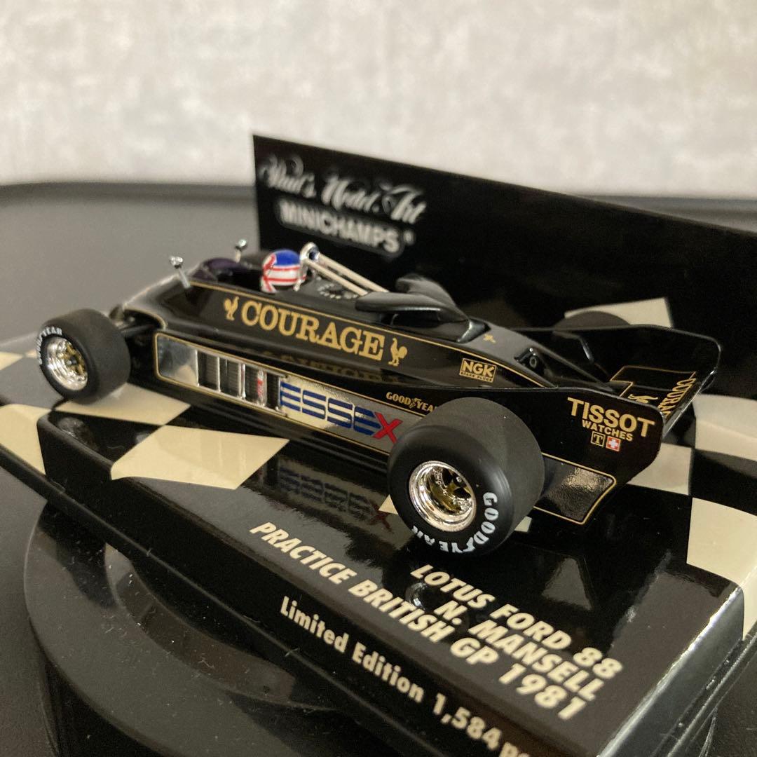 ミニチャンプス F1 ロータス 88 ナイジェルマンセル