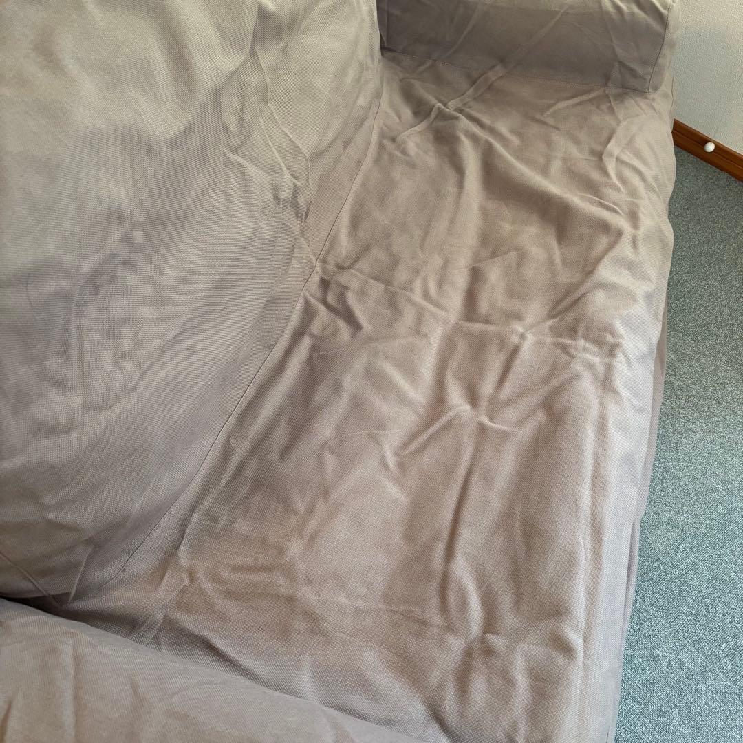 Coleman エアカウチ ダブル グレージュ 収納袋付 コールマン エアソファ